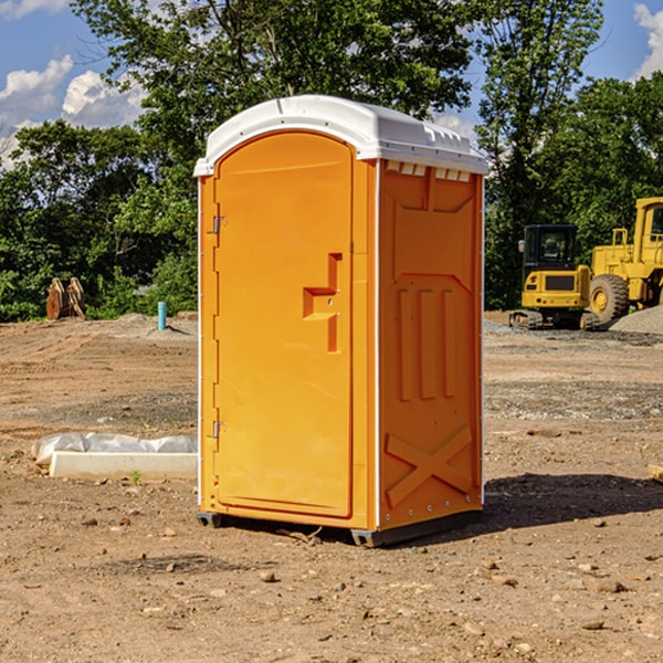 portable toilets at an event in Loretto MN